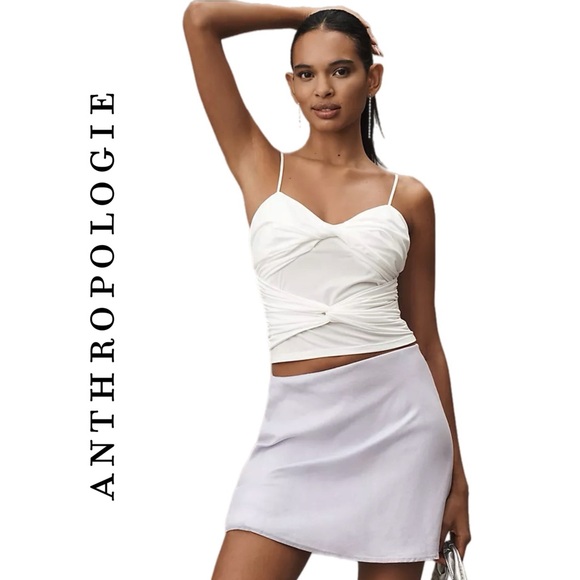 Anthropologie Sunday in Brooklyn Twist-Front Tank - Picture 1 of 6